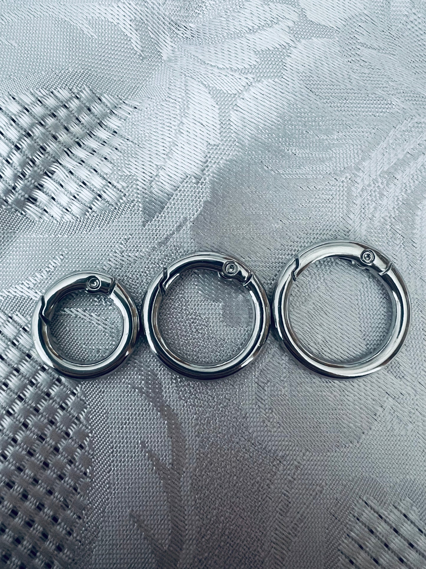 Gancio argento (2 pz)