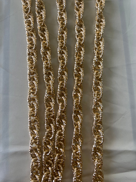 Catena martellata doppia