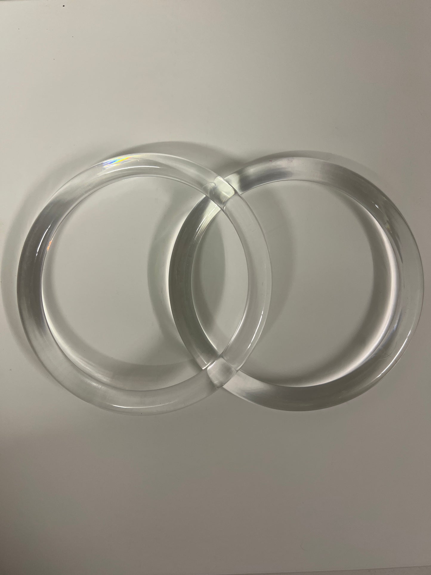 Manici in resina tondi (coppia)