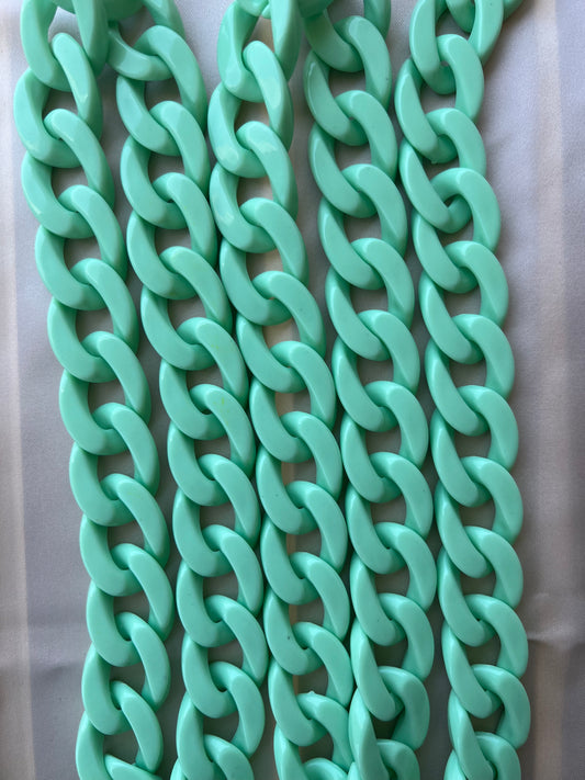 Catena resina Verde Menta