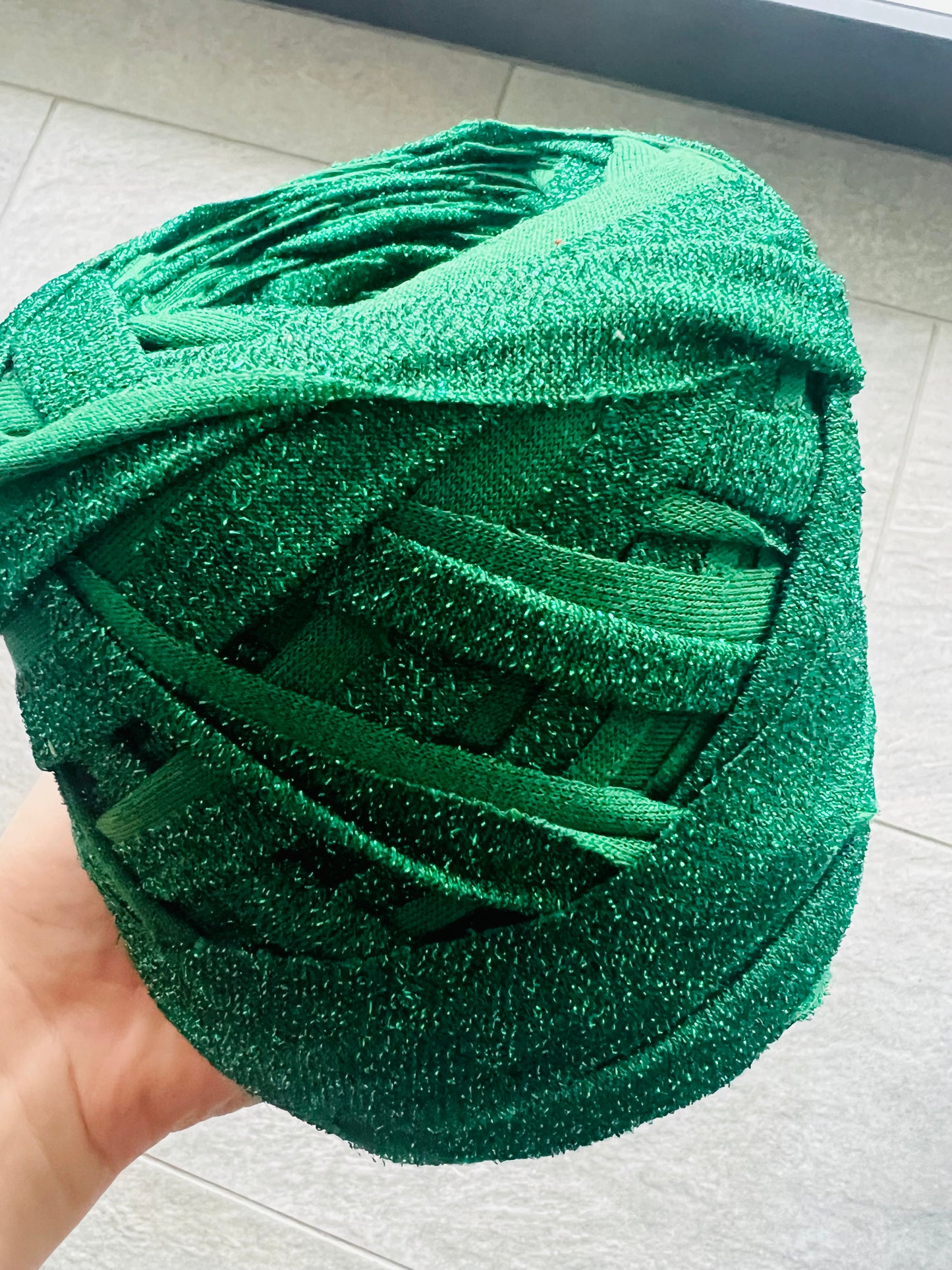 Lycra - Verde scuro Lurex