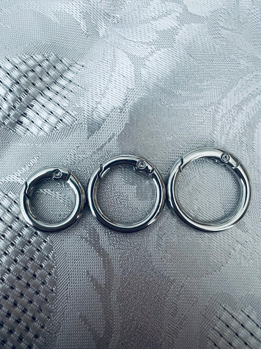 Gancio argento (2 pz)