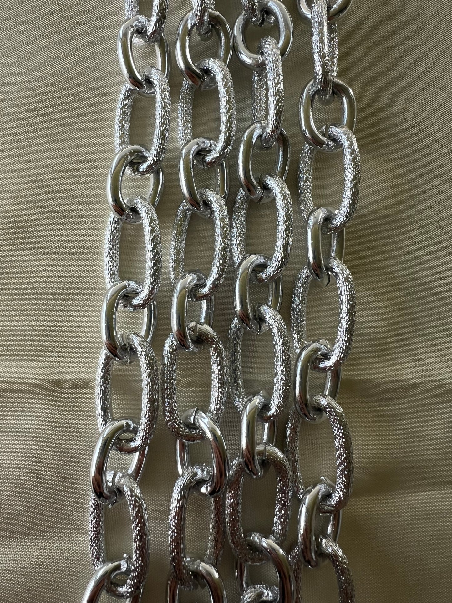 Catena argento double