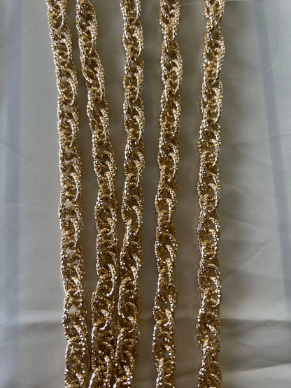 Catena martellata doppia