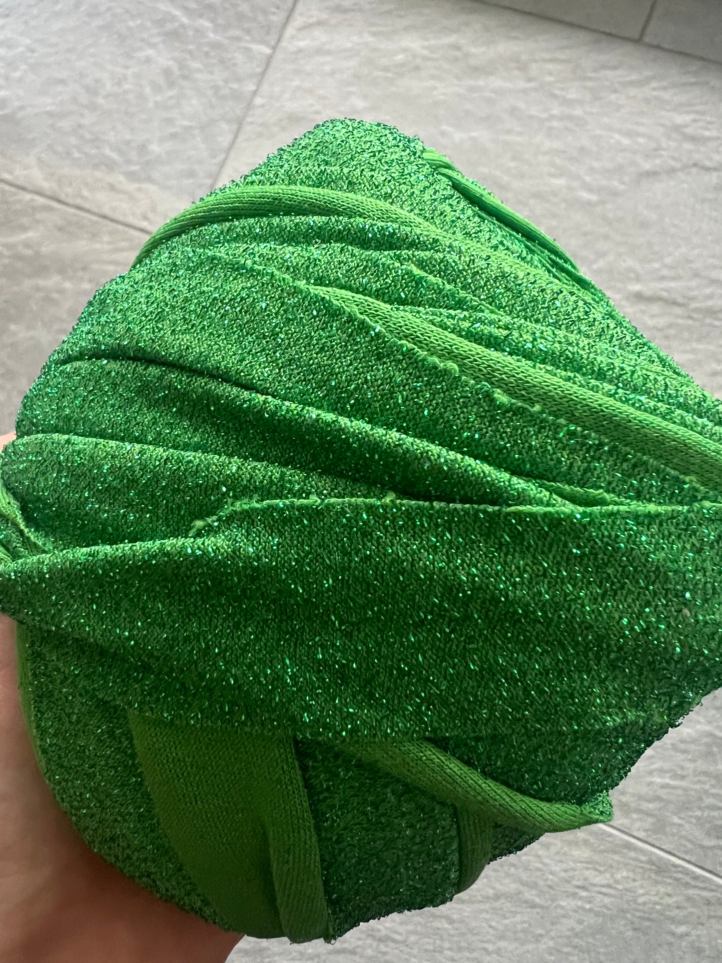 Lycra-Verde Chiaro Lurex