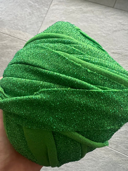 Lycra-Verde Chiaro Lurex