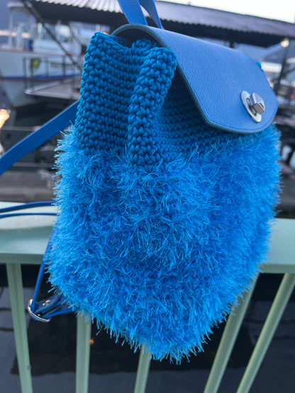 Zaino pelle pelosetto