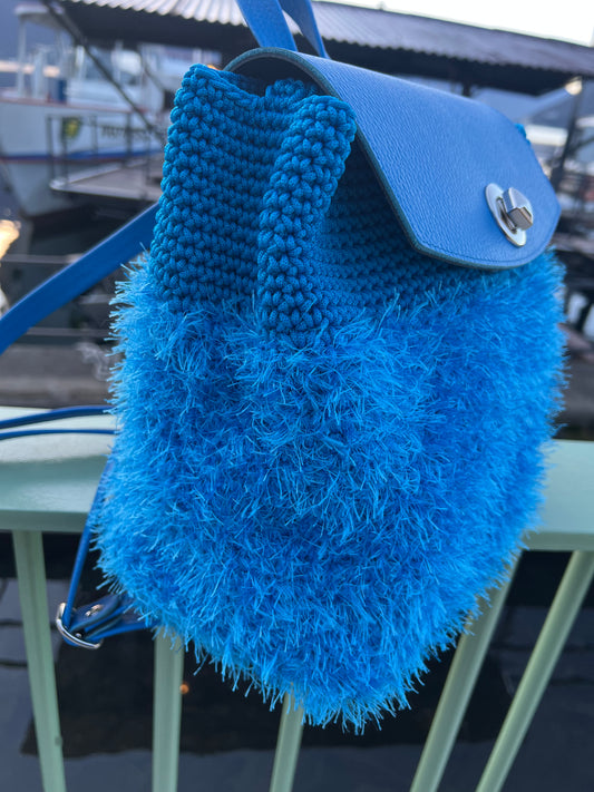 Zaino pelle pelosetto