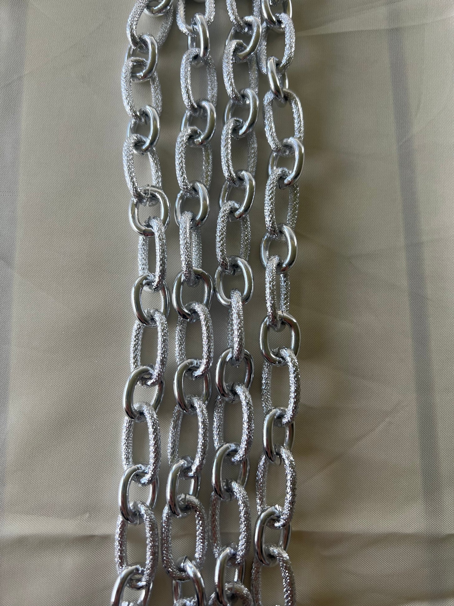 Catena argento double