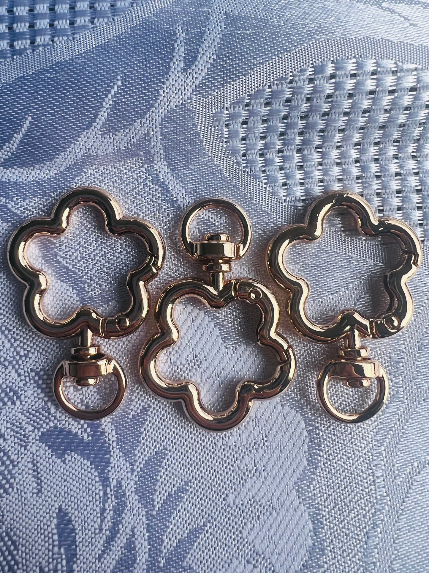 Fiore sagoma oro (2pz)