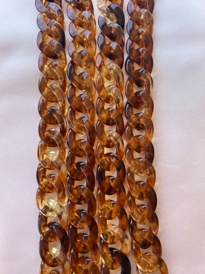 Catena in resine Ambra