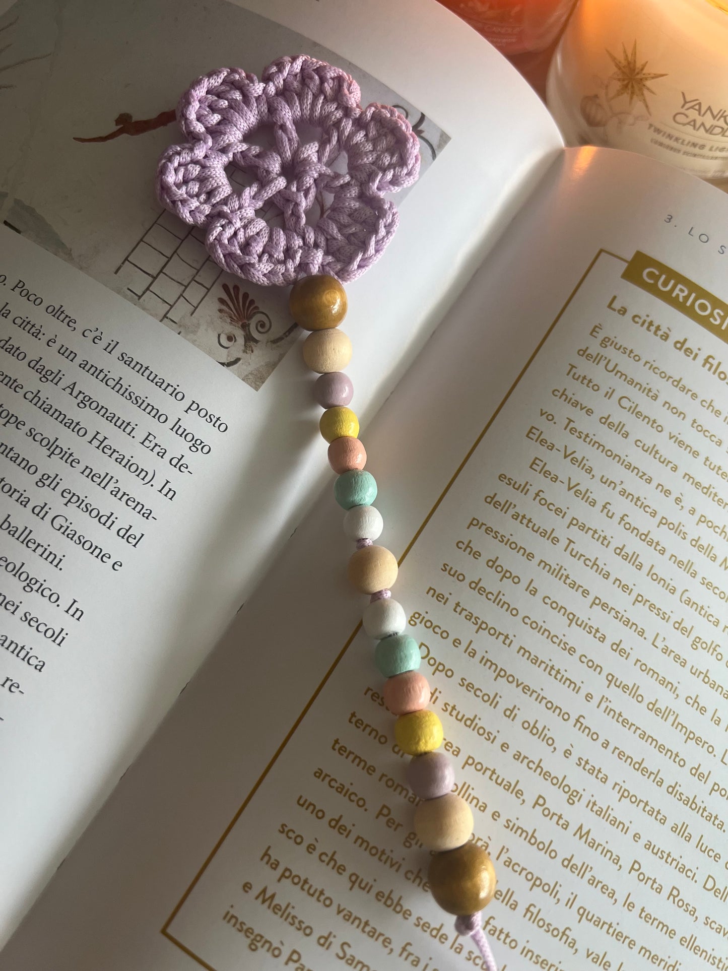 Segnalibro Viola di sogni