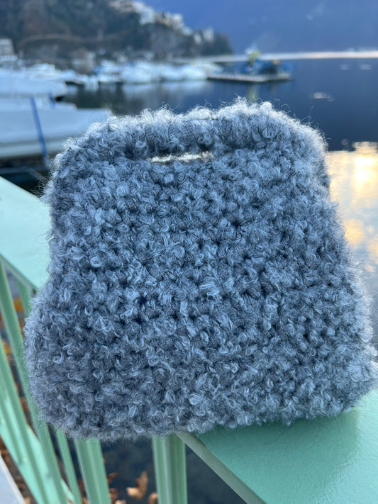 Clutch grigia pelosetta