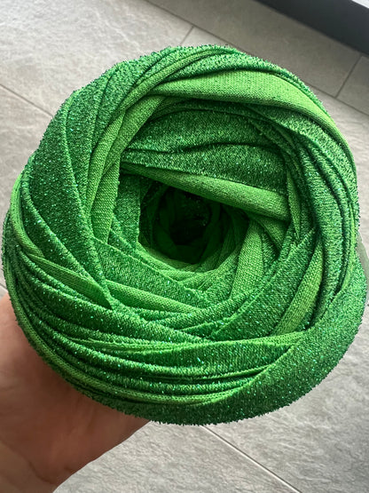 Lycra-Verde Chiaro Lurex
