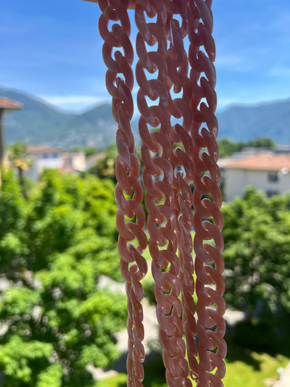 Catena in resina Nude-Rosa