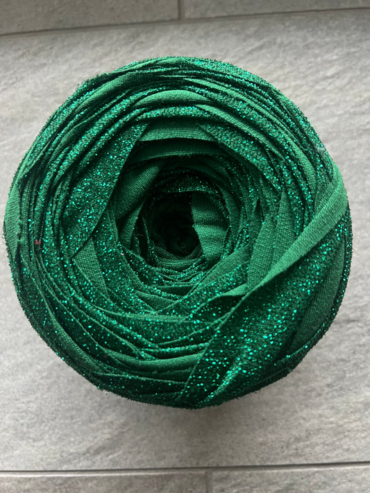 Lycra - Verde scuro Lurex