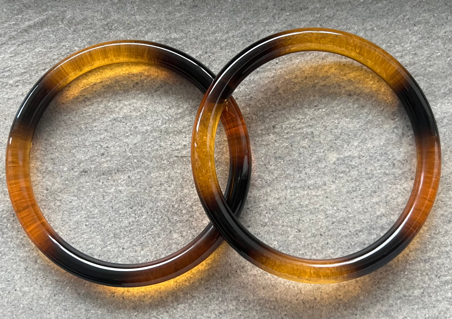 Manici in resina tondi (coppia)