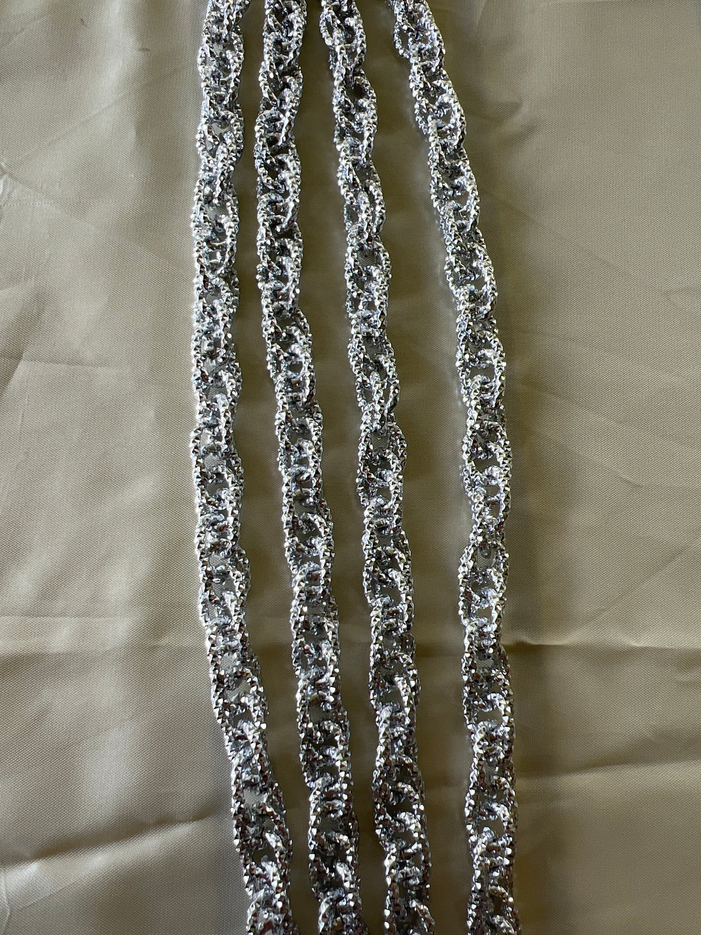 Catena martellata doppia