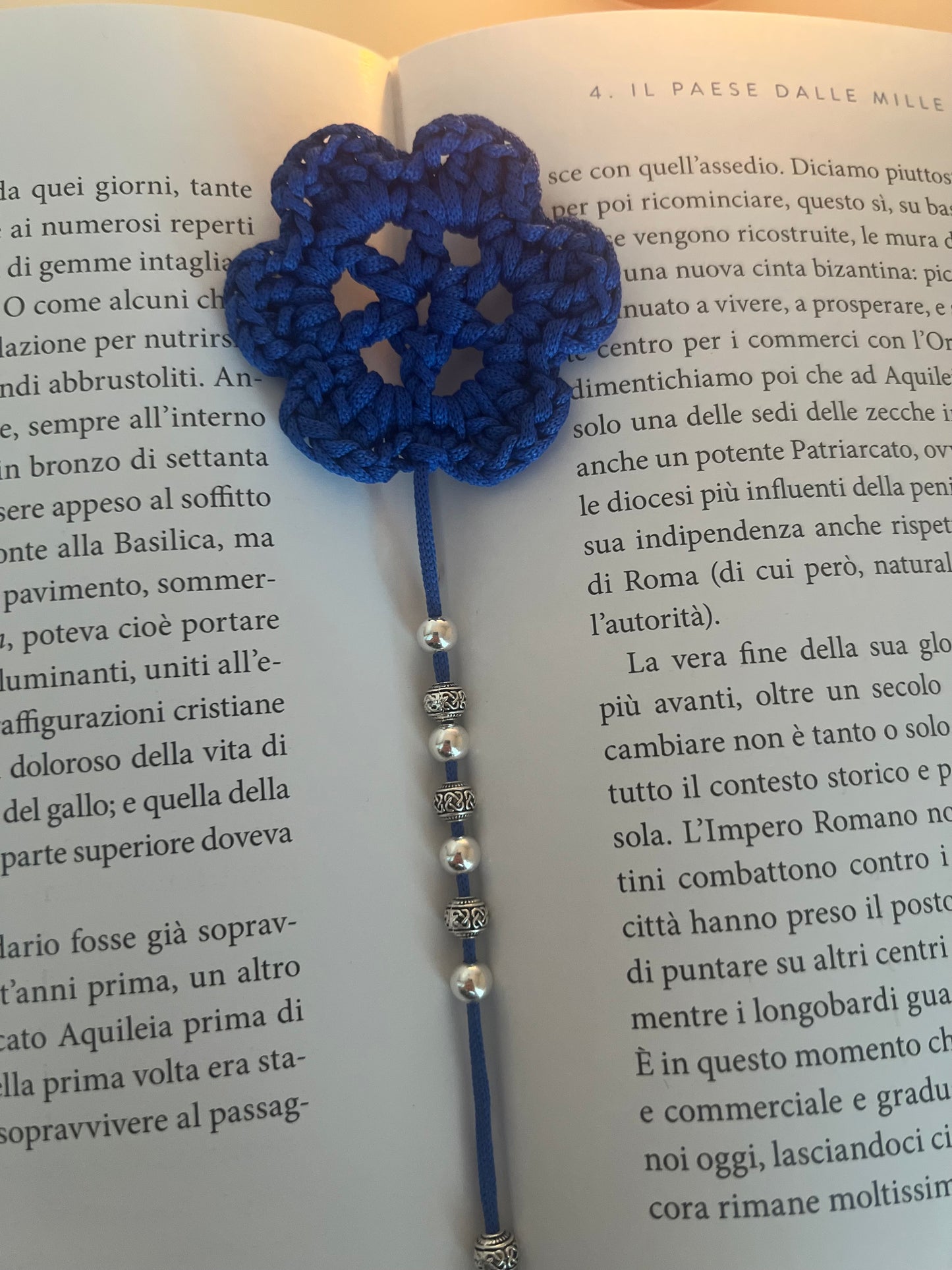 Segnalibro Blu nomade