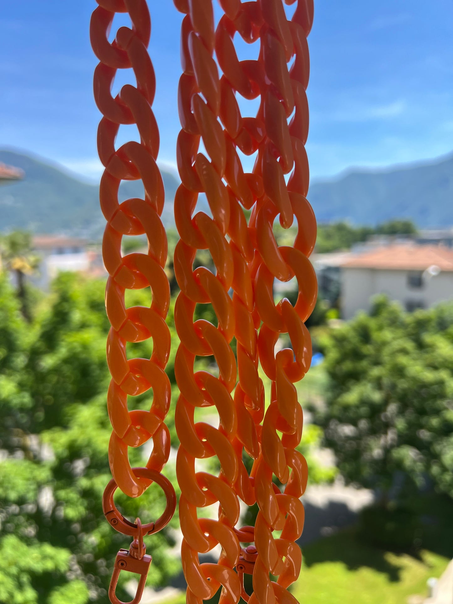 Catena resina Arancione