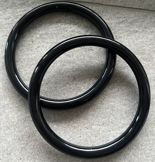 Manici in resina tondi (coppia)