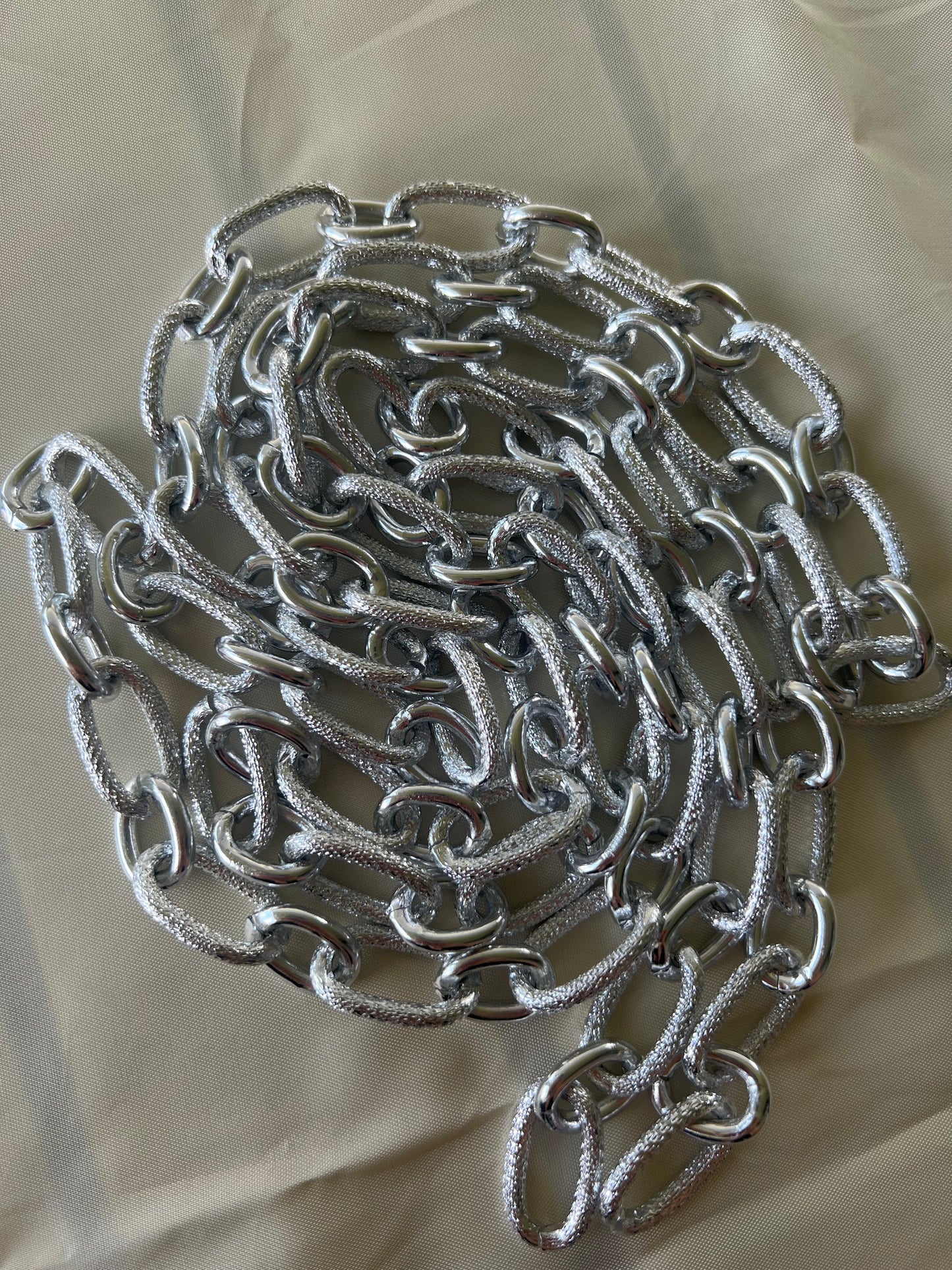 Catena argento double